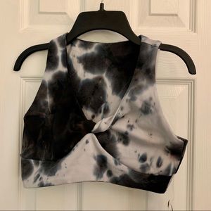 Harmony & Balance Tie Dye Sports Bra NWT
